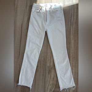 Mother High Waisted Rascal Ankle Fray Jean in Play Date